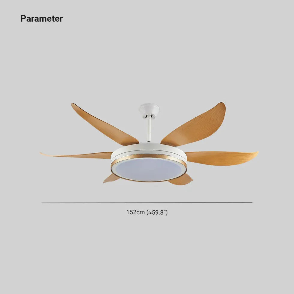 Vortice Ventilatore Soffitto Con Luce Luce Regolabile