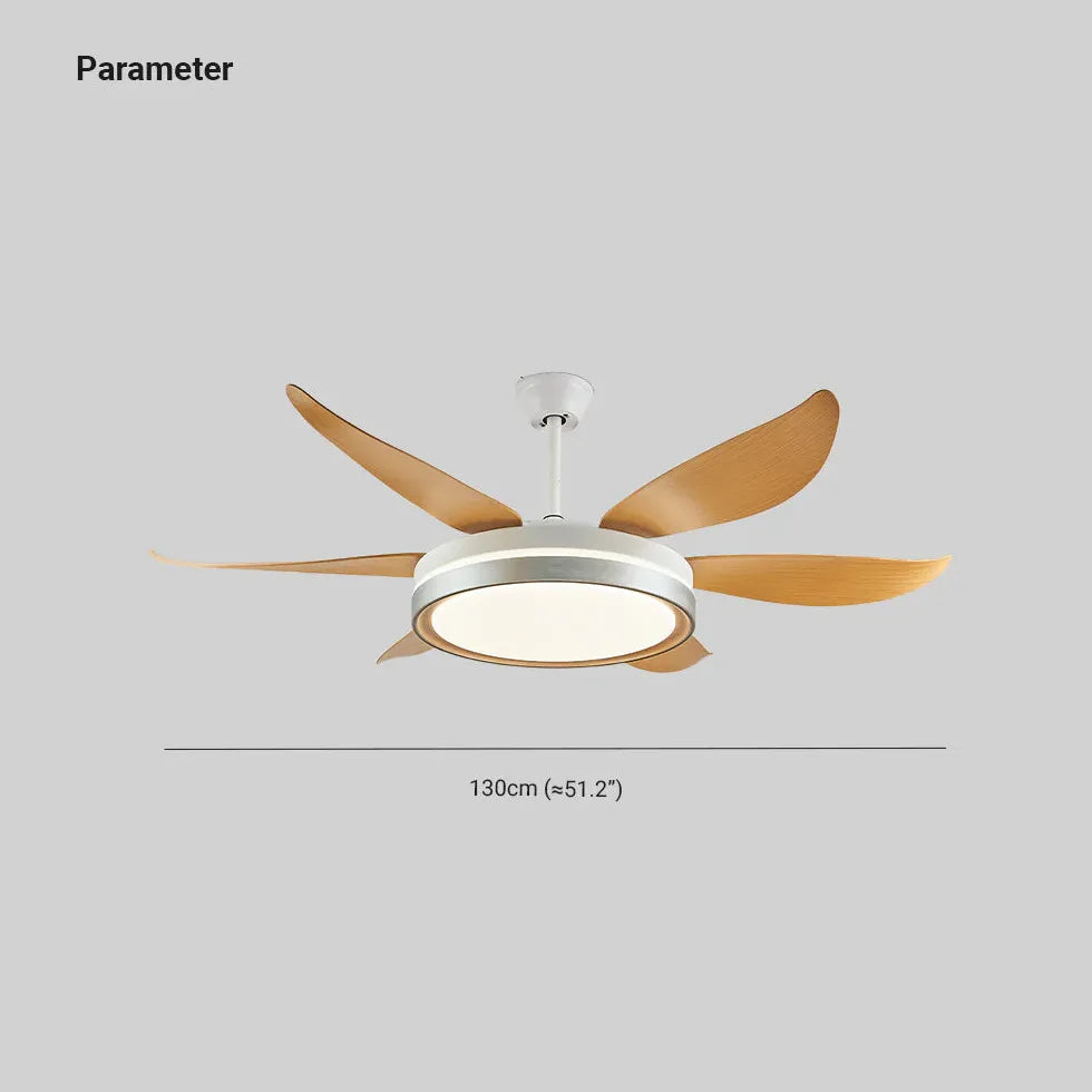 Faro ventilatore a soffitto soggiorno legno