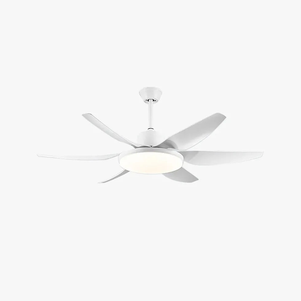 Ventilatore vortice a soffitto con luce Bianco