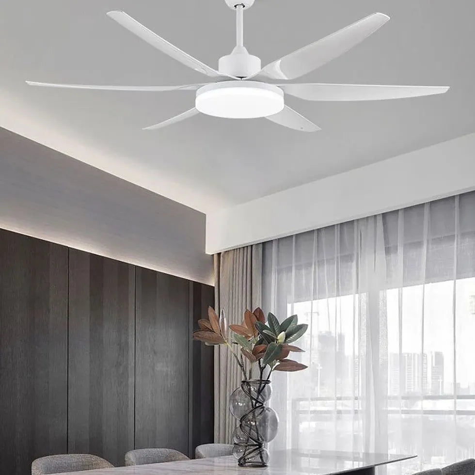 Ventilatore vortice a soffitto con luce Bianco