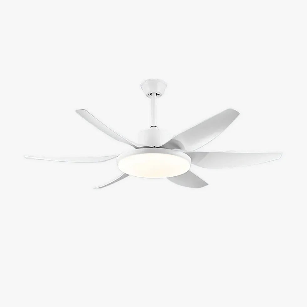 Ventilatore vortice a soffitto con luce Bianco