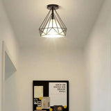 Industrial Style Geometry Modern Flush Ceiling Lights