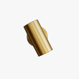 Lampada da lettura a LED oro cilindrica per camera