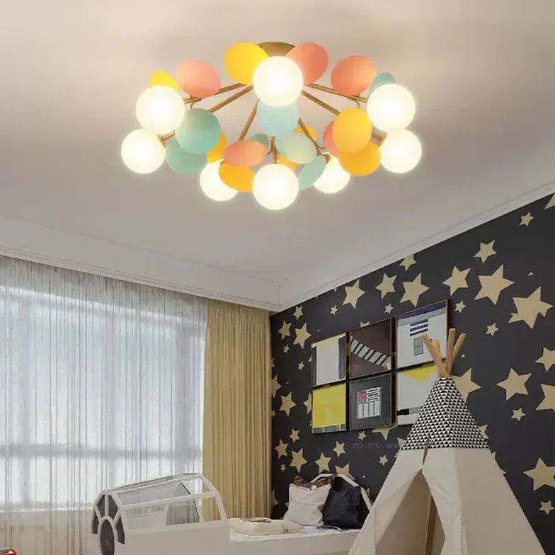 Sospensione lampadari camera da letto Stile macaron