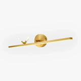 Applique Metallo Dorato per Bagno Farfalla