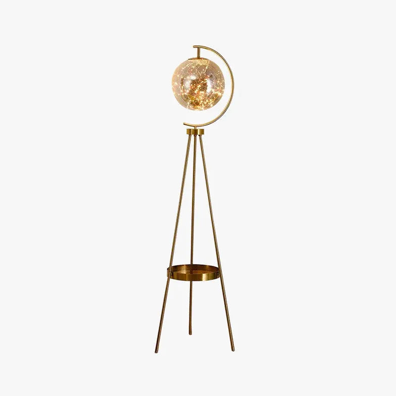 Golden Planet Warm White Tripod Floor Lamp