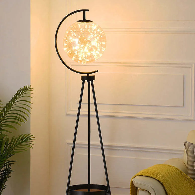 Golden Planet Warm White Tripod Floor Lamp