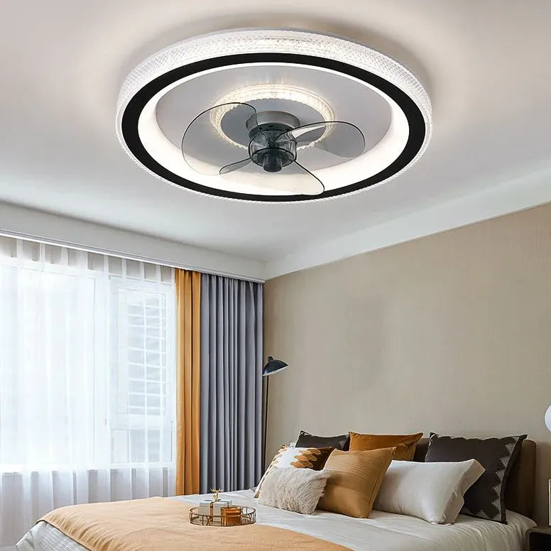 Ventilatore a soffitto con luce a led