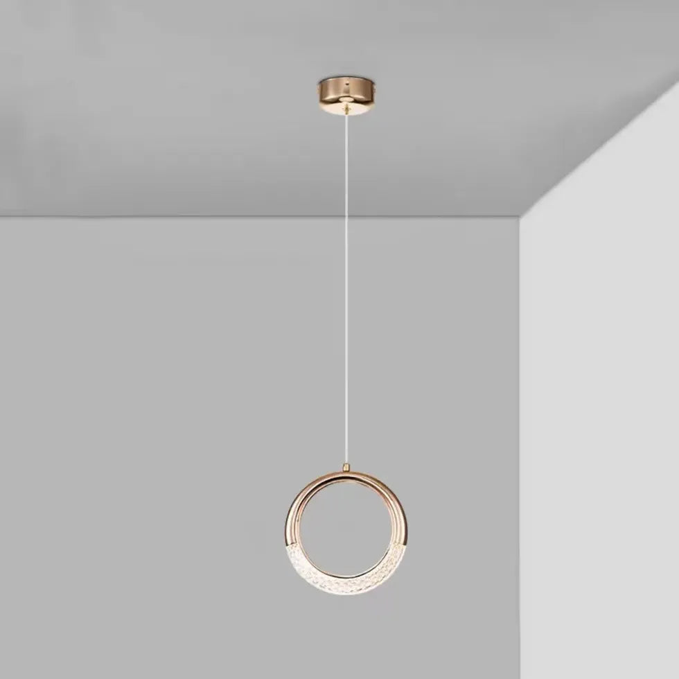 Lampadario con gocce di cristallo moderno Design elegante