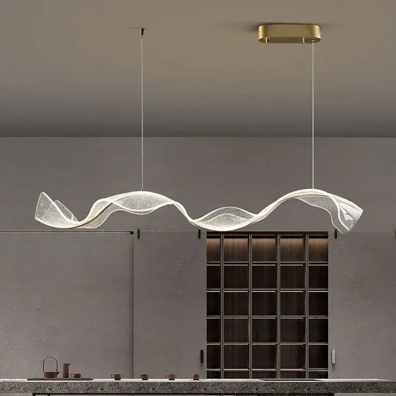 Lampadari moderni contemporanei design fluido elegante innovativo