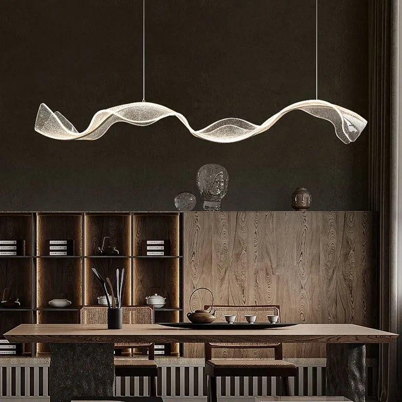 Lampadari moderni contemporanei design fluido elegante innovativo