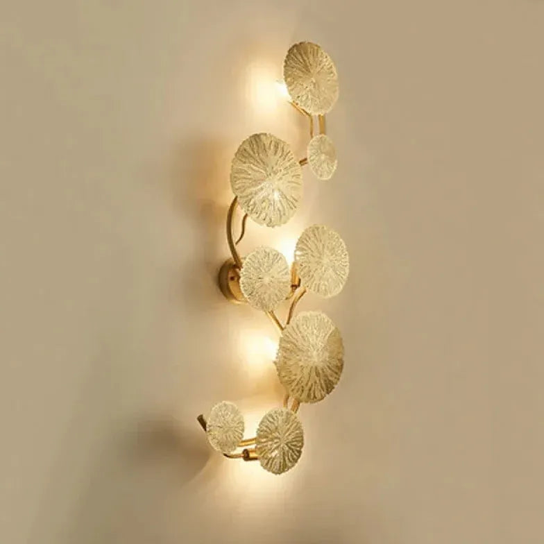 Statement Wall Lights for Living Room Gold