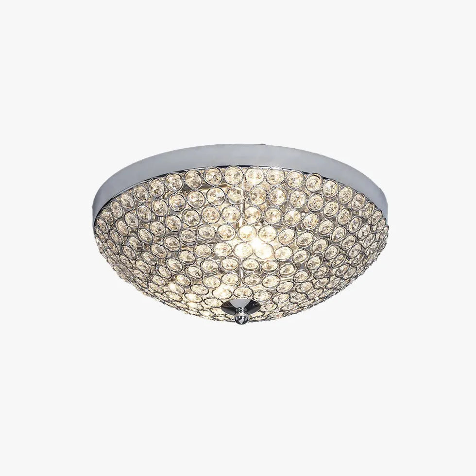 Crystal Beads LED Modern Flush Ceiling Lights