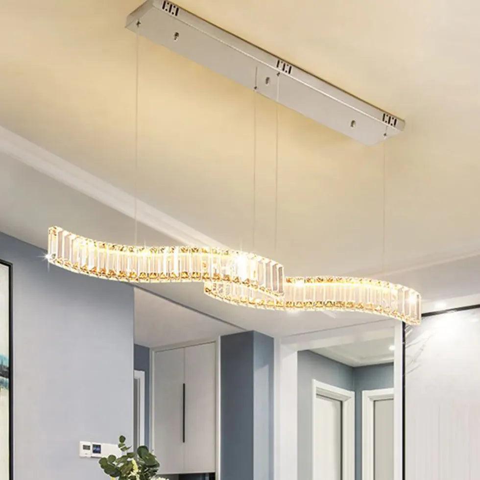 Lampadari moderni sospensione cristallo Eleganza e stile