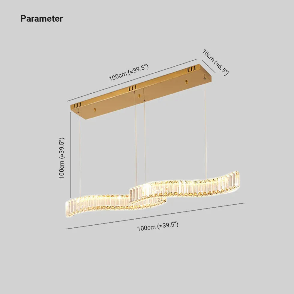 Lampadari moderni sospensione cristallo Eleganza e stile