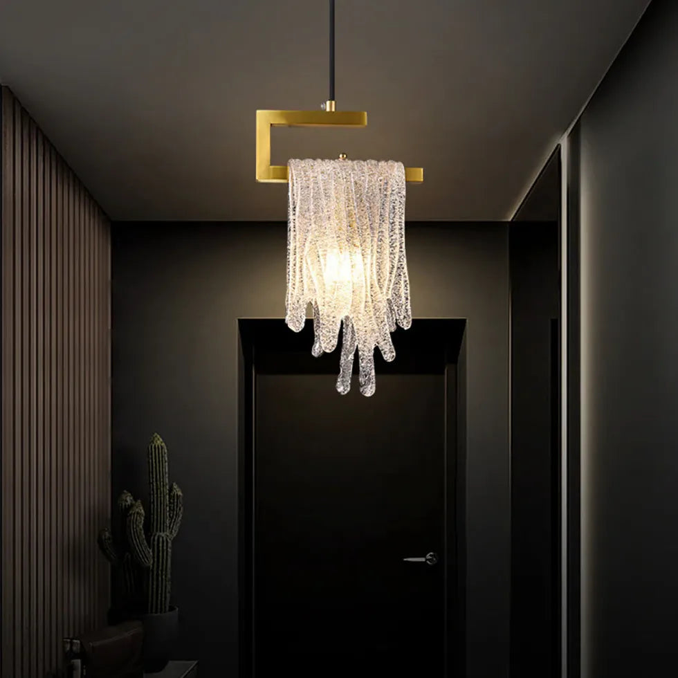 Elegant Gold Crystal for Dining Room Pendant Light