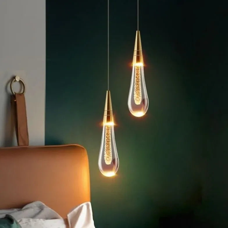 Teardrop Minimalist Modern Bedside Pendant Light