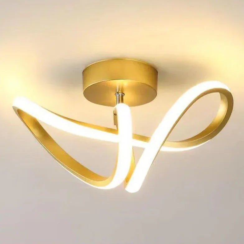 Lampade da soffitto a led moderne Anello Doppio