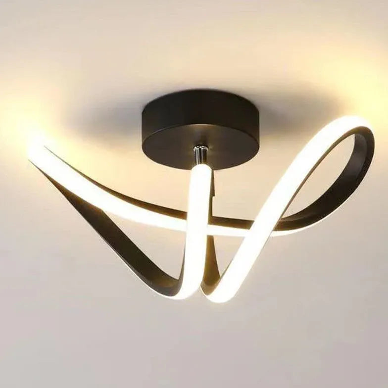 Lampade da soffitto a led moderne Anello Doppio