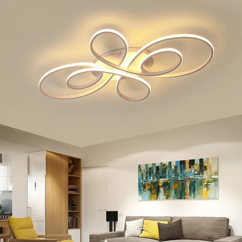 Plafoniere moderne per salotto Design Geometrico LED