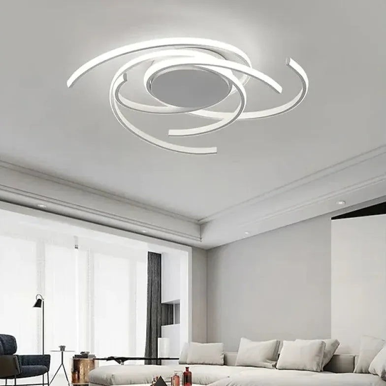 Half-Ring Design for Bedroom Ceiling Light