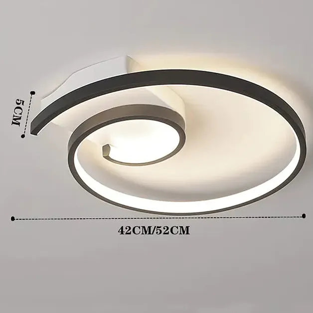 Rotating Ring Minimalist Modern Ceiling Light