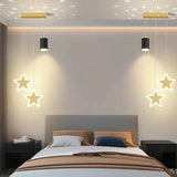 Multi-Head Star Design Modern Pendant Light