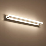 Illuminazione sopra specchio bagno Elegante bianco LED