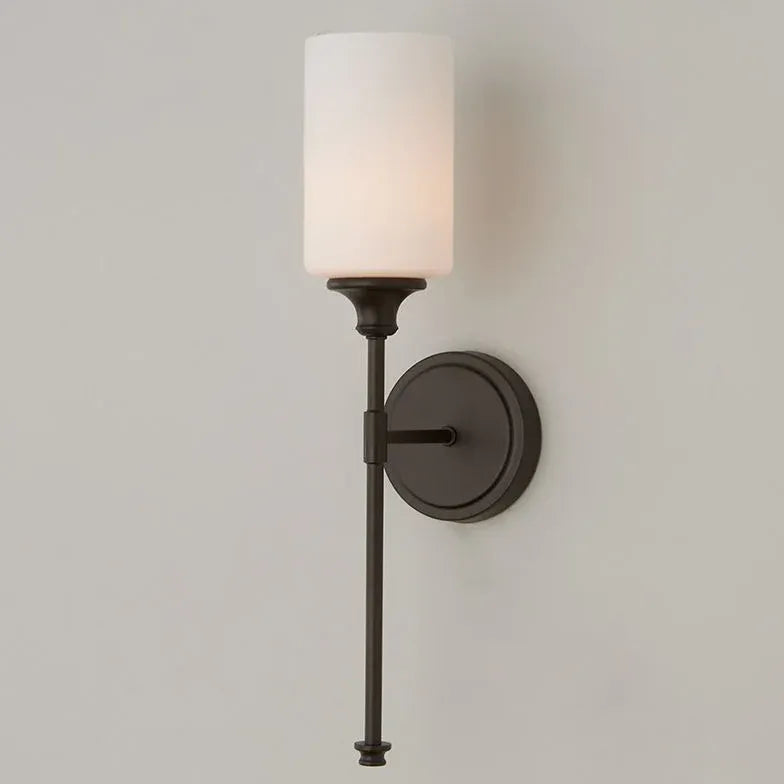 Frosted Glass Bathroom Plug in Wall Lights