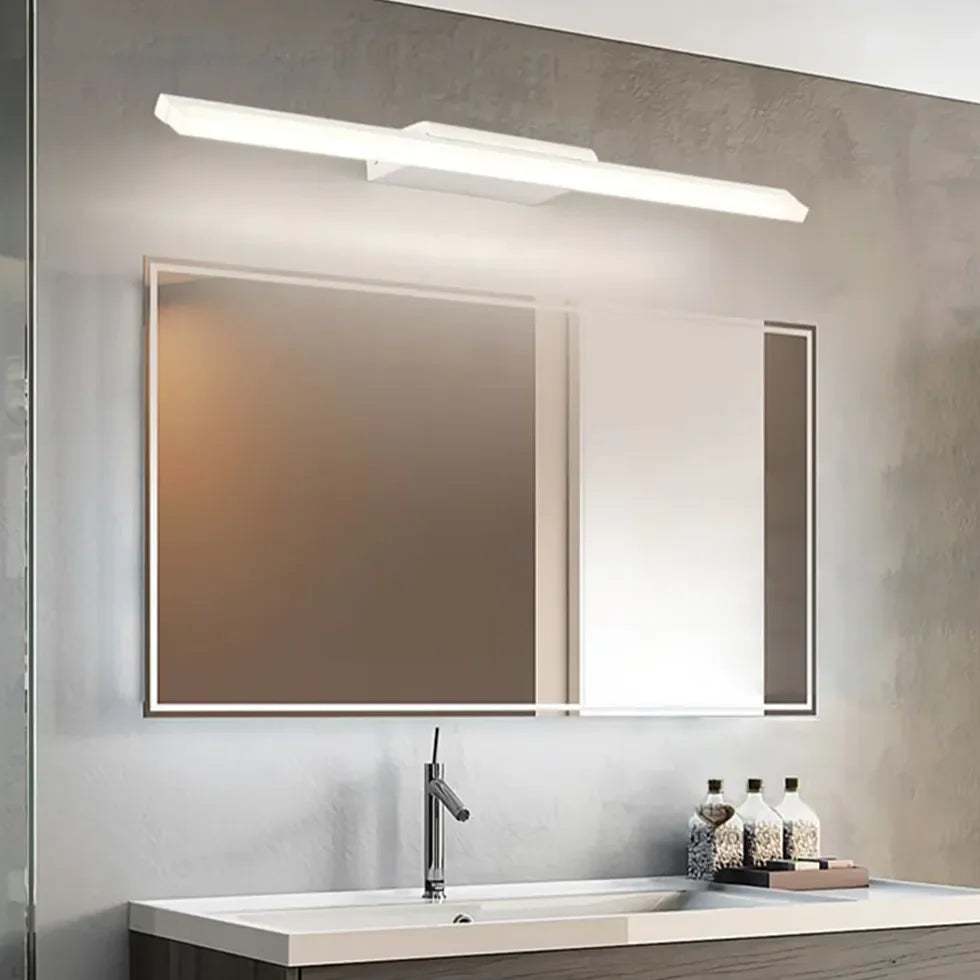 Applique da Bagno Moderno Bianco Semplice