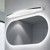 Applique da parete Argento LED Bagno Moderno