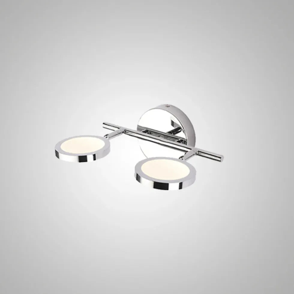 Applique cromate per bagno regolabile moderna illuminazione