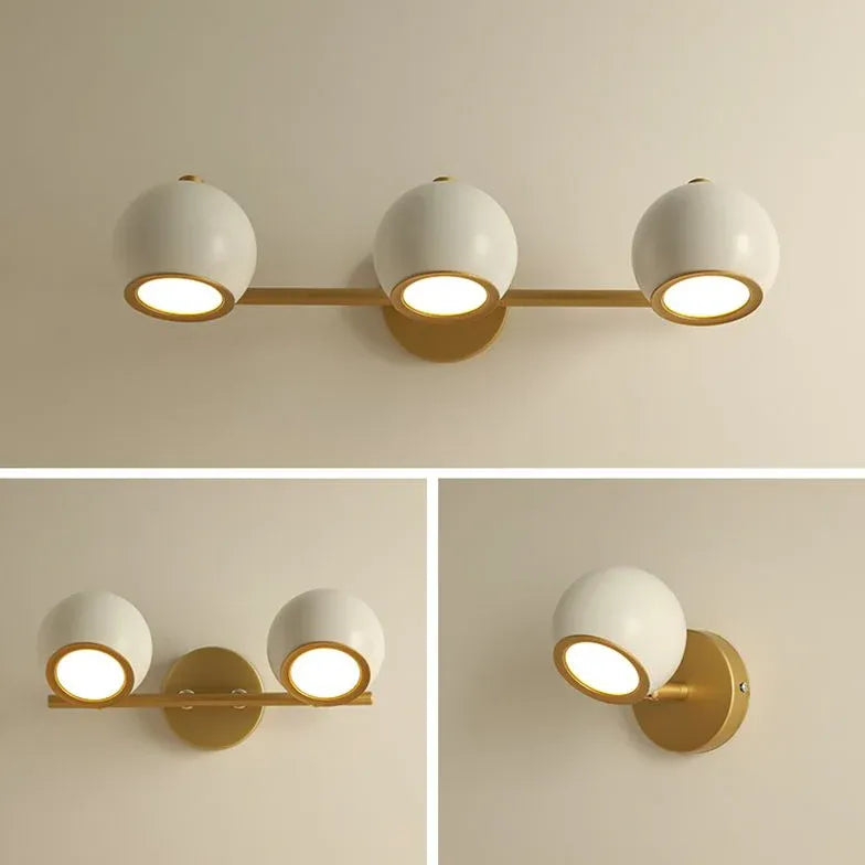 Spherical Shade Led Modern Wall Lights