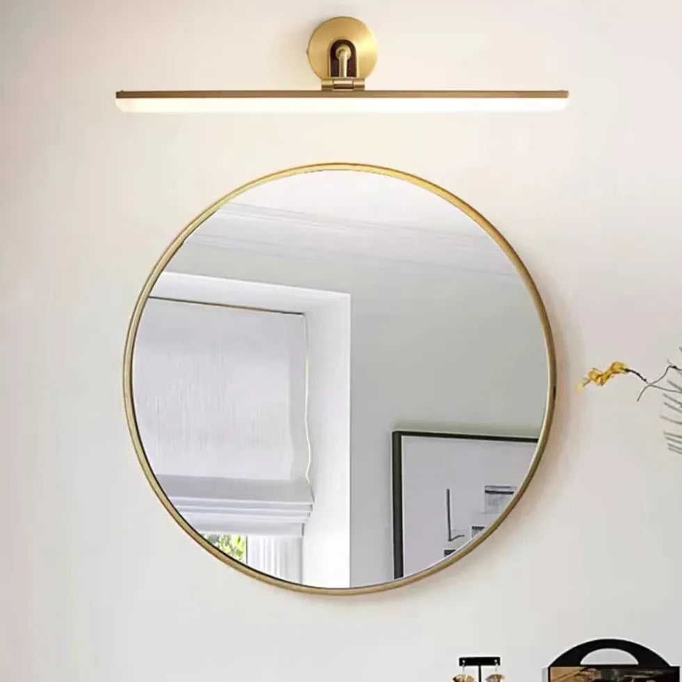 Vintage Brass Led Mirror Lights