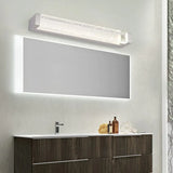 Applique da parete rettangolare cristallo bagno elegante