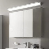 Applique bagno nera in acciaio inox LED