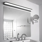 Applique bagno nera in acciaio inox LED