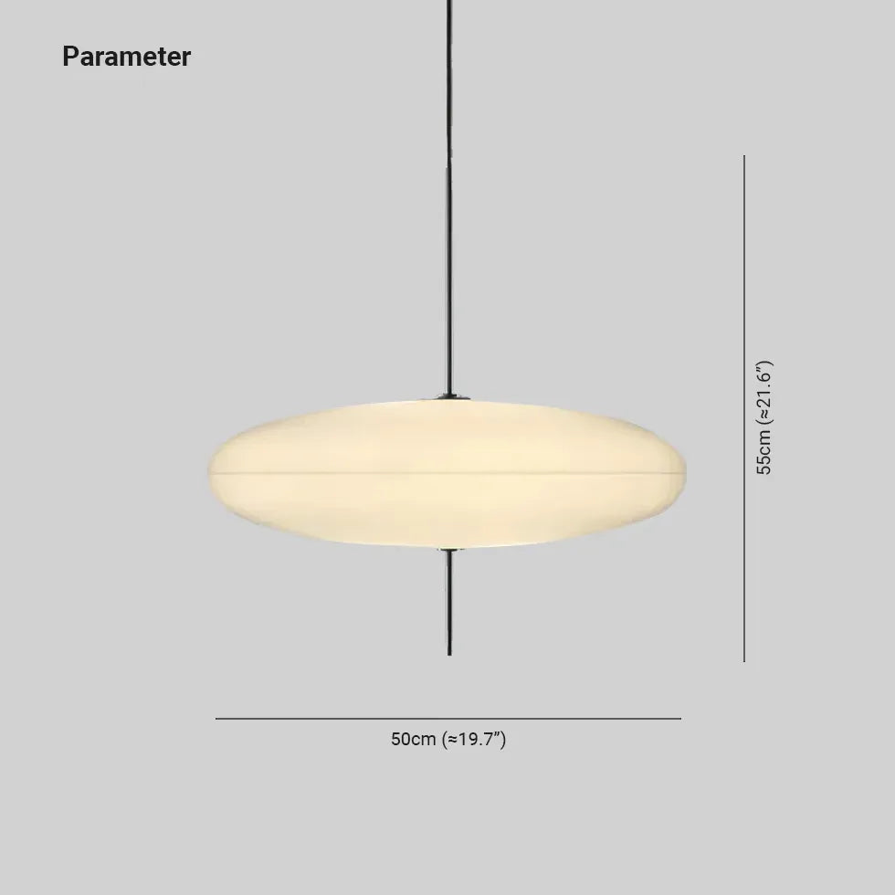 Lampadari sospensione design moderno Luce calda ellittica