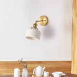 Ceramic Wall Lights Adjustable Indoor