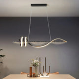 Spiral Shapes for Dining Room LED Pendant Light