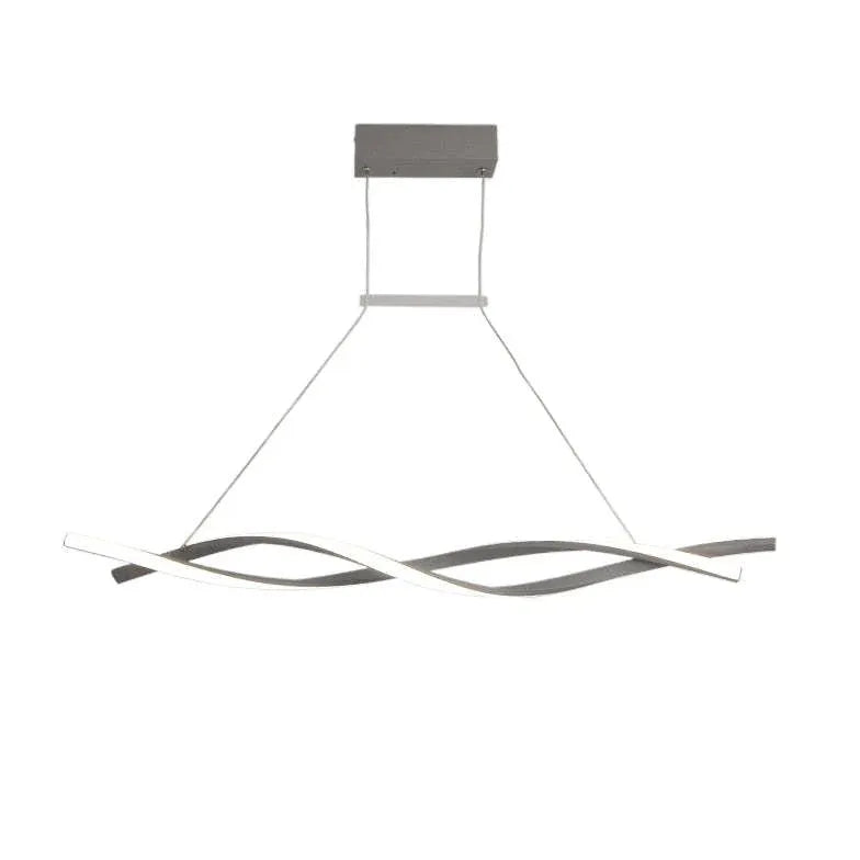 Double Curve Wrapped Modern Pendant Light