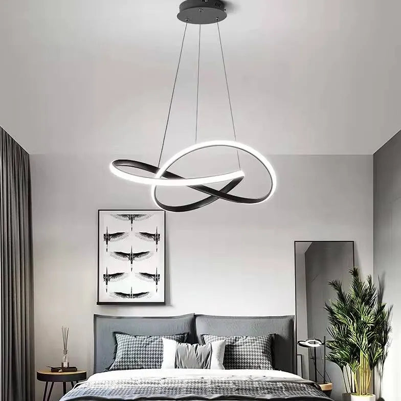 Irregular Curved Minimalist Pendant Light