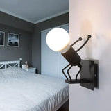 Creative Little Man Modern Wall Lights