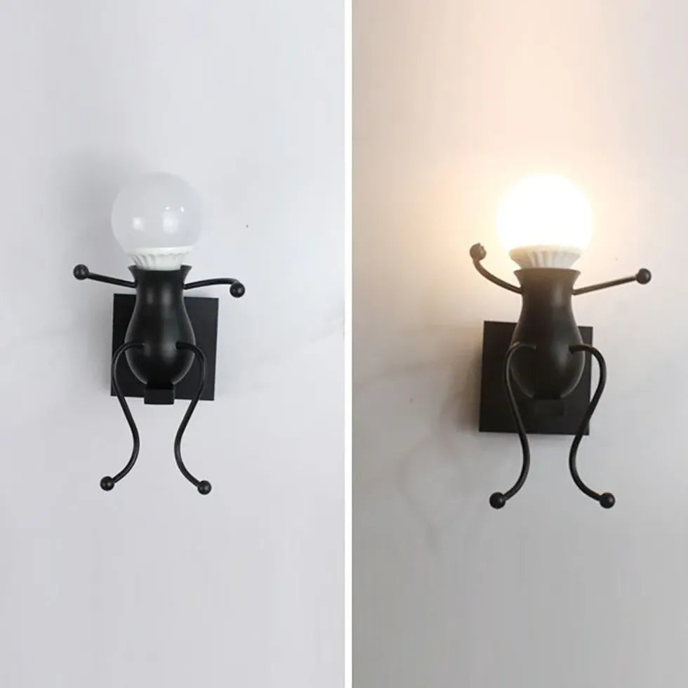 Creative Little Man Modern Wall Lights