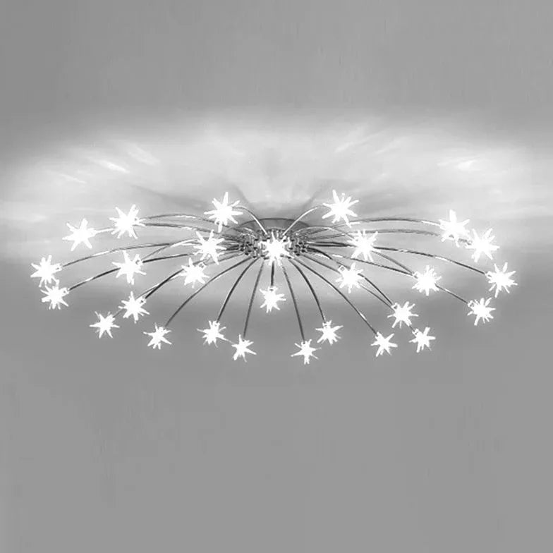 Pyrotechnics Modern LED Flush Ceiling Lights