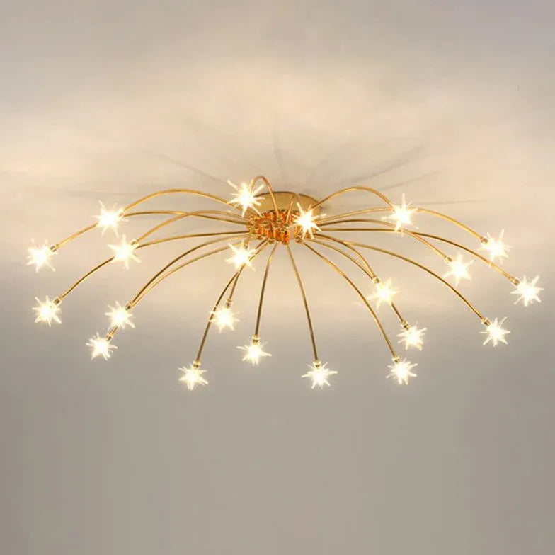 Pyrotechnics Modern LED Flush Ceiling Lights