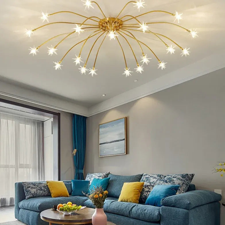 Pyrotechnics Modern LED Flush Ceiling Lights