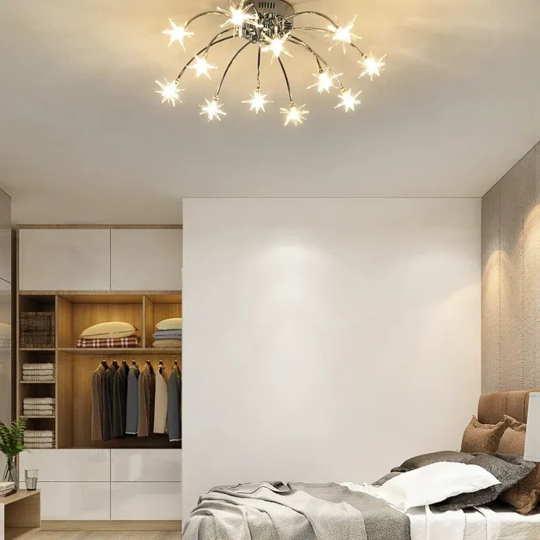 Pyrotechnics Modern LED Flush Ceiling Lights