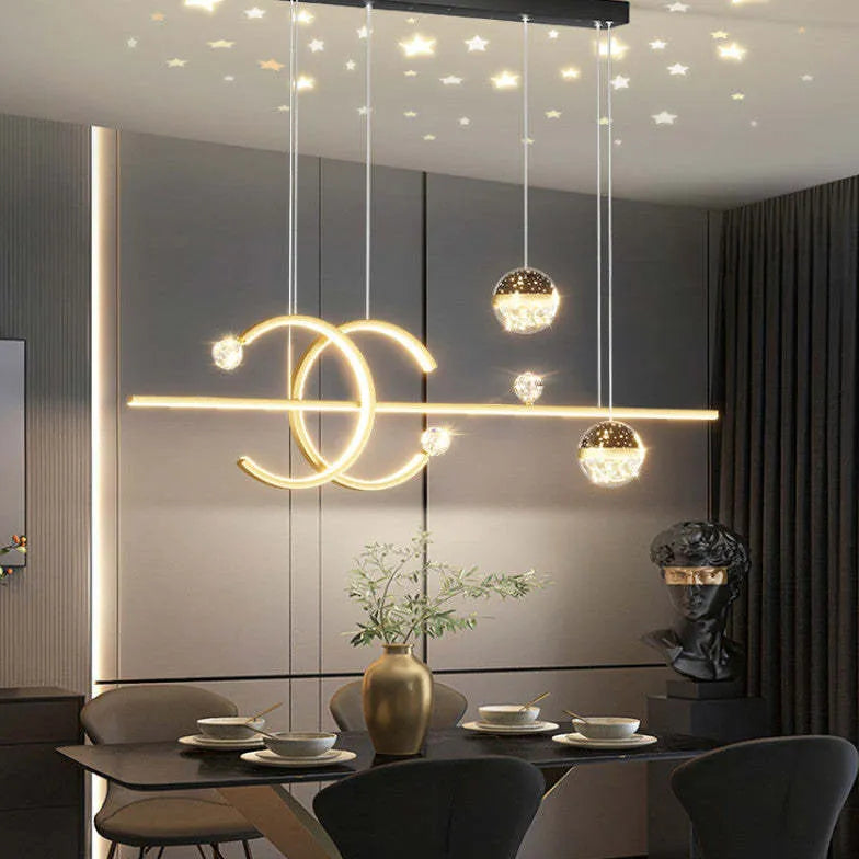 Projection Starry Sky LED Pendant Light