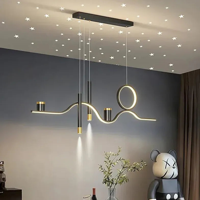 Lampadari Moderni Led Design Eleganza Sottile